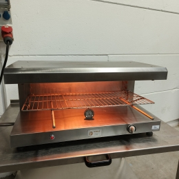 Rvs salamander Rollergrill 